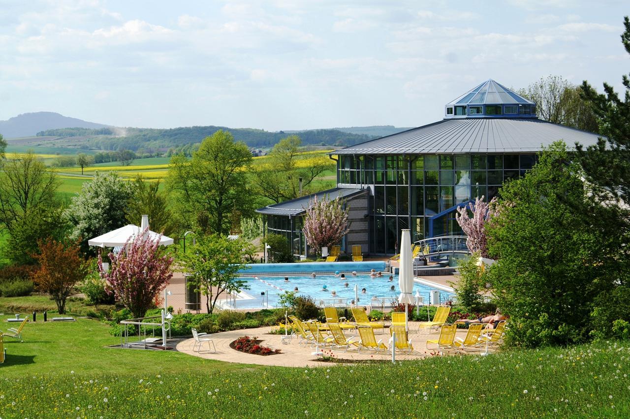 Land- Und Aktivhotel Altmuehlaue Bad Rodach Dış mekan fotoğraf